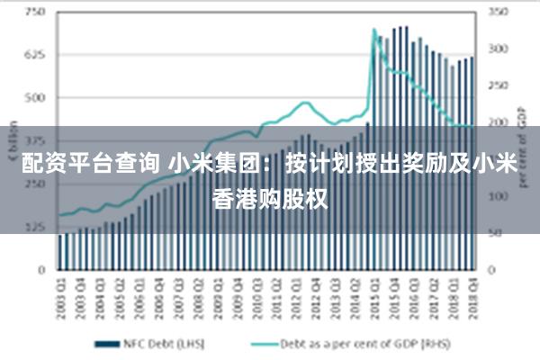 配资平台查询 小米集团：按计划授出奖励及小米香港购股权